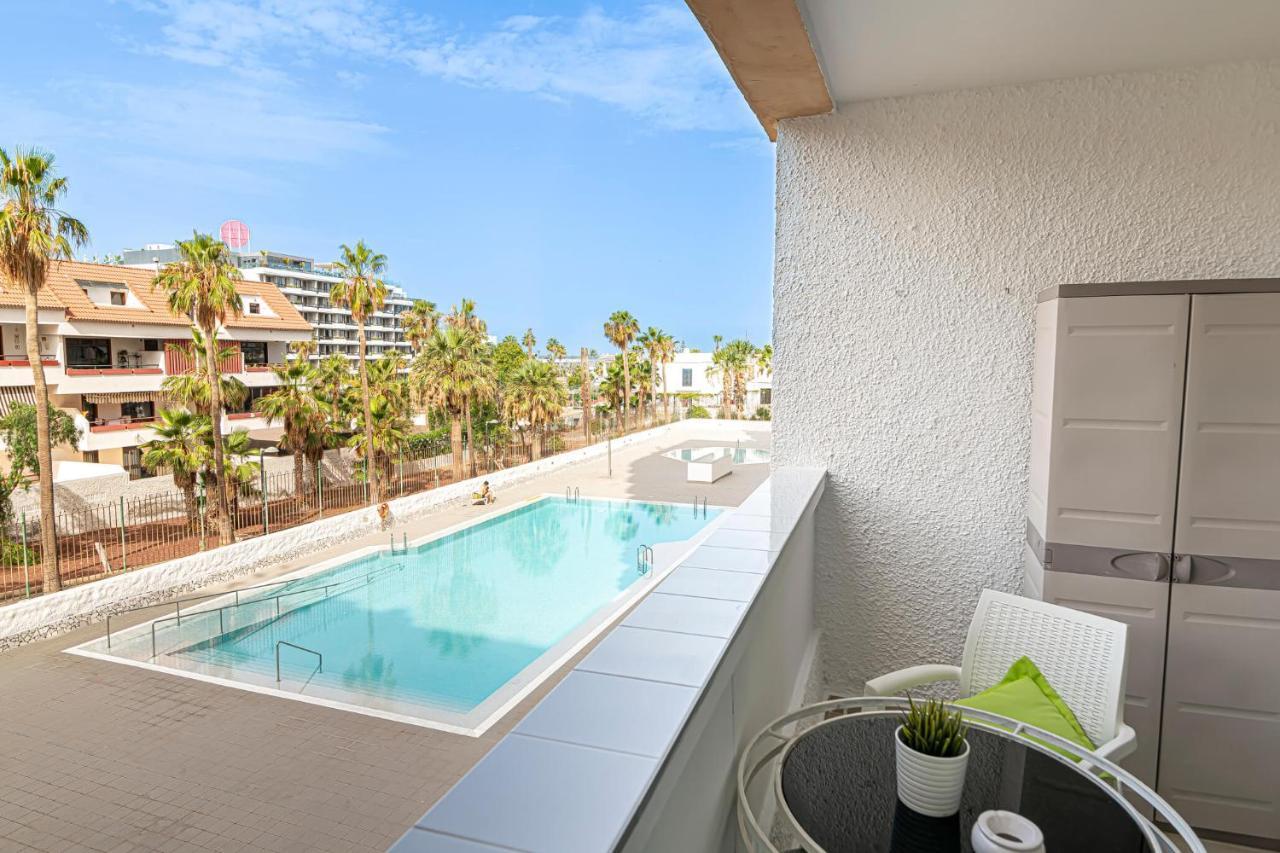 Go2Tenerife Apart'Lotus Pool Beach 400M بلايا ذي لاس أميريكاس المظهر الخارجي الصورة