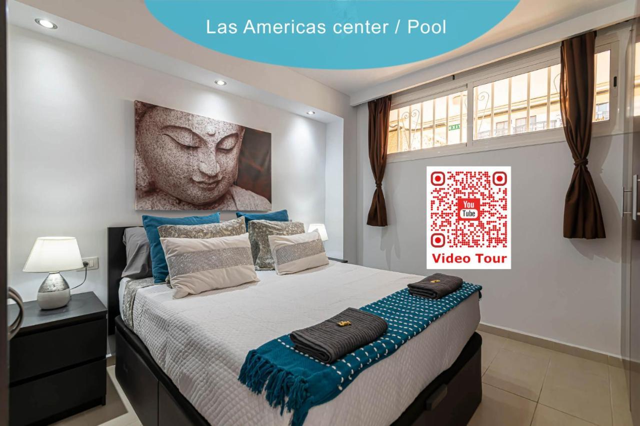 Go2Tenerife Apart'Lotus Pool Beach 400M بلايا ذي لاس أميريكاس المظهر الخارجي الصورة